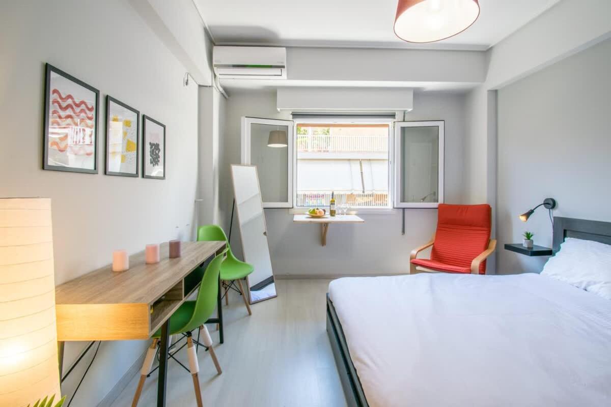 Urban Studio In Athens, Next To Sygrou- Fix Metro Bagian luar foto